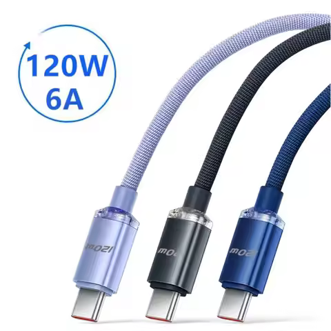 2024 USB 3.0 6A Quick Charge Cable Transmmsion High Speed 120W Fast Charging Cable 25cm/1m/1.5m/2m D