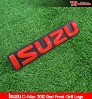 โลโก้ isuzu สีแดง ใส่ Dmax mu7 ตัวเล็ก  2003 2004 2005 2006 2007 2008 2009 2010 2011