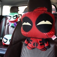 Marvel Car Cartoon Headrest Neck Pillow Cute Creative Four Seasons Neck Pillow Cervical Pillow Car S