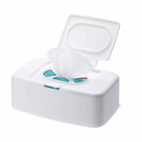 Wet Tissue Box Wipes Dispenser Portable Wipes Napkin Storage Box Holder Container For Car Home Offic