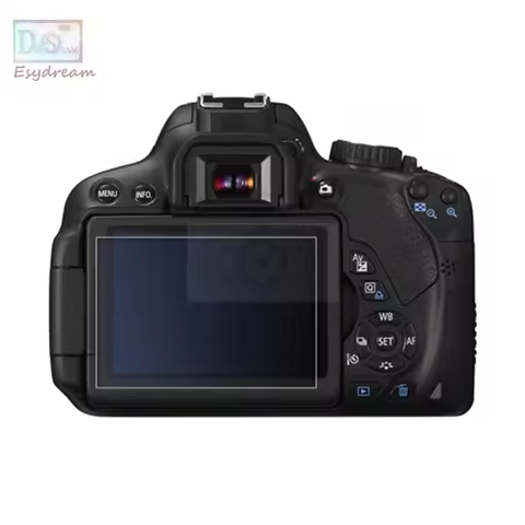 Self-adhesive Glass / Film LCD Screen Protector for Canon 90D 80D 70D 800D 750D 760D 700D Rebel T7i 