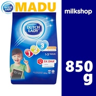 Dutch Lady 123 MADU 850g GUM 1+ Honey Milk Susu Toddler Baby DutchLady Step3 Ducth 9556166010892