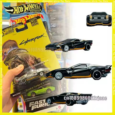 Hot Wheels Cyberpunk Car HXD63-M Pop Culture The Nightmare Before Christmas Airwolf Batman Batmobile