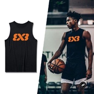 [Taiwan Shipment] American Three-to-Three Basketball Quick-Drying Vest Sleeveless Men T-shirt Shooti