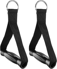 Luwint Excercise Handles, Heavy Duty Cable Machine Attachments Resistant Band Handles Gym Equipment