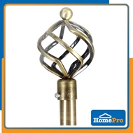 HOMEPRO HLS CURTAIN ROD STEEL ADJUSTABLE AQ109L 180-310 CM BS3