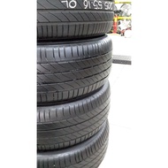 Used Tyre Secondhand Tayar  MICHELIN PRIMACY 3 ST 205/55R16 90%/80% Bunga Per 1pc