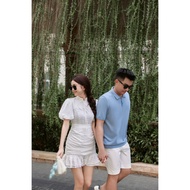 "Hoi An" Dress - women's Dress made of light cotton material, suitable for work and travel by Cherin