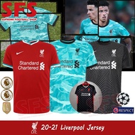 【SFS】Top Quality 20-21 Liverpool Jersey Football SOCCER Tshit LFC S-4XL