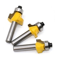 3PC 8mm Shank Round-Over Router Bits for wood Woodworking To