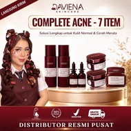 DAVIENA SKINCARE ACNE | DAVIENA ACNE PACKAGE DAVIENA BLEMISH | BURGUNDY SERIES |Daviena burgundy ser