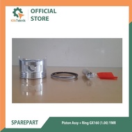 Piston assy + Ring GX160 1.00 YMR