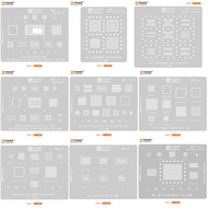 1Pcs Amaoe Mac1 2 3 4 5 6 7 8 9 10 BGA Reballing Stencil For MacBook Air Pro M1 M2 T2 A2159 A1534 A1