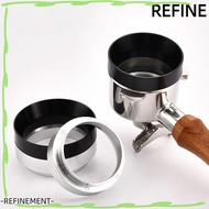 REFINEMENT 51mm/53mm/58mm Aluminum Dosing Ring Funnel Portafilter Espresso Magnetic Coffee Tamper