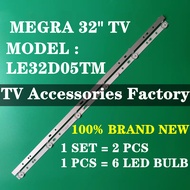 MEGRA LE32D05TM TV LED BACKLIGHT BAR NEW LE32D05 LE320D05TM