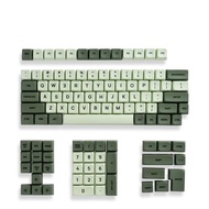 125 Keys XDA PBT Keycaps Set Matcha Green for 61/64/68/75/87/98/104/108 Keys Mechanical Keyboard for