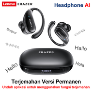 Lenovo ERAZER XT80PRO หูฟังบลูทูธ 5.4 หูฟังไร้สายแบบ True Wireless พร้อมปุ่มควบคุมไมโครโฟน ลดเสียงรบ