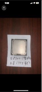 電腦cpu E8300 雙核 二手