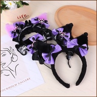 MG1 Kuromi hair hoop ears plush hair accessory lolita cosplay Comic-con props cute headband GM1