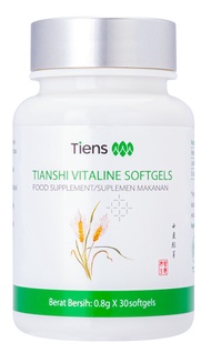 Vitamin Pemutih Seluruh Kulit Tubuh Vitaline Softgels Tiens