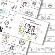 sticker cute murah rm 1 sticker cute 200 pcs murah book 192 Pieces Kitten Kitten Korean ins Style St