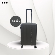 กระเป๋าเดินทางล้อลาก กระเป๋าเดินทางล้อลาก ABS PC วัสดุพรีเมี่ยม น้ำหนักเบา ดีไซน์หรูหราทันสมัย ขนาด20-24-28นิ้ว #CAV