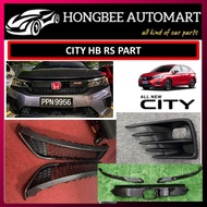 HONDA CITY HATCHBACK RS PART / FRONT GRILL COVER RS, FRONT GRILL HONEY COMB RS, RS FOGLAMP COVER ORIGINAL