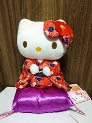[日本🇯🇵限定] Hello Kitty 紅色和服跪坐公仔