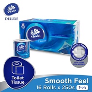 Vinda Deluxe Smooth Feel Toilet Tissue 16 Rolls