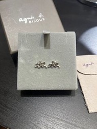Agnes B 耳環/ earring (有閃石)