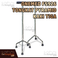 Onemed FS926 Tongkat Pyramid Kaki Tiga Alat Bantu Jalan Lansia