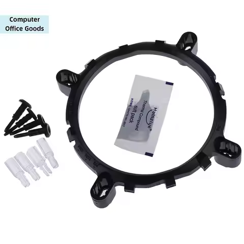 【4 In 1 CPU Cooler Fan Bracket Heatsink Holder Base For 775 1366 1150 1155 1156】