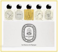 Diptyque 蒂普提克 大千之蘊小樣香水套盒10ml*5（暖木之息+寶石之眼+睡蓮悠悠+潮汐月影+沙漠玫瑰）