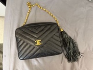 Chanel Vintage 荔枝皮相機包