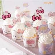 ((Baking Kitchen) Chefmade kt7121 Kitty100pcs Paper Cup Set kt7121