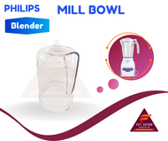 Mill Bowl โถปั่นแห้ง PHILIPS  อะไหล่แท้สำหรับเครื่องปั่น PHILIPS รุ่น HR2115211621172118และ2120 (996510072844)