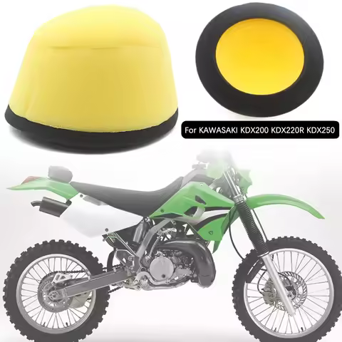 AIR FILTER ELEMENT CLEANER FOR KAWASAKI KDX KX KL125 200 220 250 300 650 Motorcycle Air Filter Foam 