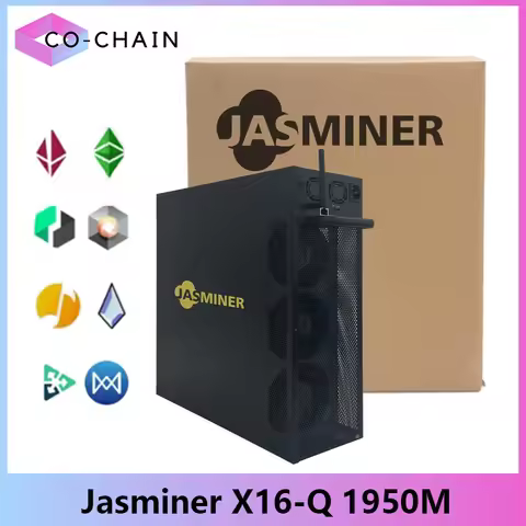 ETC Miner Jasminer X16Q 1950MH/S 620W 8GB RAM Miner ETC Ethereum Octa ETHW ZIL Silent ETC Coin Miner