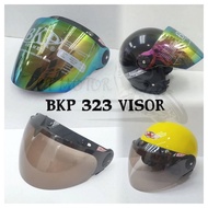 BKP 323 VISOR rainbow separuh tinted clear visor untuk topi keledar MHR III MS88 MAGNUM SGV Full rai