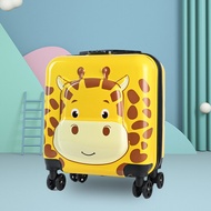 Cartoon suitcase กระเป๋าเดินทาง กระเป๋าเดินทางล้อลาก 18 นิ้ว 4 ล้อคู่ ล้อหมุนได้ 360องศา