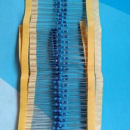 10pcs Resistor 1/4w metal film 1% 120ohm, 150ohm, 180ohm, 220ohm, 270ohm, 390ohm, 470ohm, 560ohm