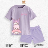Jolly Kids 3 KURO T-Shirt Set for Boys and Girls Ages 1-9 Years