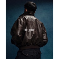 Basé JACKET 02 - Crop Form Microfiber Leather JACKET - de basé