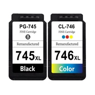 Remanufactured for Canon PG745 745XL CL746 746XL Ink Cartridges for Canon Pixma MX497 TR4570 IP2870S