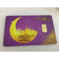 public gold raya 2016 emas 999.9  1gram