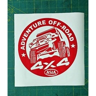 4x4 OFF ROAD STICKER,STICKER 4X4,STICKER CERMIN,STICKER BODY.