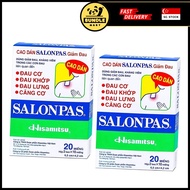(BundleMart)  20pcs Hisamitsu SalonPas Pain Patch ko yok patch Salonpas SALONPAS
