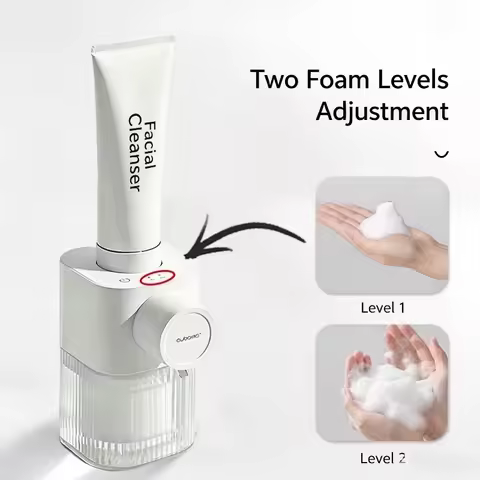 Electrically-powered Automatic Cleanser Foam Dispenser, Portable Soap Dispenser, Foam Generator for 