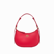 Pinko Ladies Medium Half-moon Bird Underarm Bag 2024 สินค้าใหม่ ทันสมัย Compact ผู้หญิง กระเป๋าถือ A