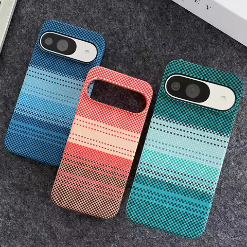 Frameless Carbon Fibre Magnetic Case For Google Pixel 10 Pro XL 9A Pixel8 Pixel7 Pro For Magsafe Wir